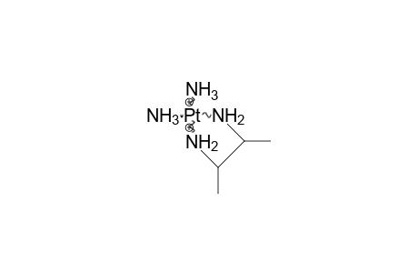 Diamino-(D,L-1,2-dimethyl-1,2-ethanediamino)-platinum dication