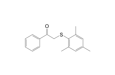 1-Phenyl-2-(2,4,6-trimethylphenyl)sulfanyl-ethanone