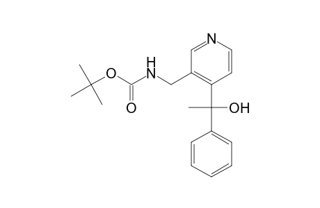 Tert-Butyl N-{[4-(1-Hydroxy-1-phenylethyl)pyridin-3-yl]methyl}carbamate