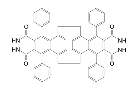 syn-5,8,17,20-Tetraoxo-4,9,16,21-tetraphenyl-5,6,7,8,17,18,19,20-octahydro[2.2](6,9)benzo[g]phthalazinophane