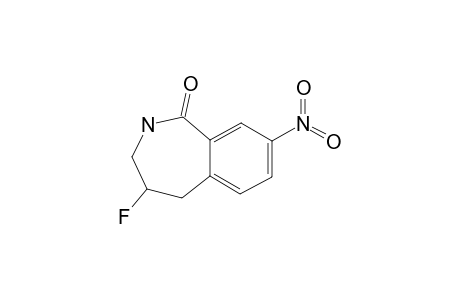 (+/-)-4-FLUORO-8-NITRO-2,3,4,5-TETRAHYDRO-1H-2-BENZAZEPIN-1-ONE