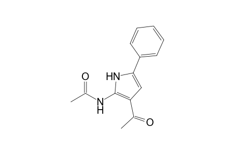 N-(3-acetyl-5-phenyl-1H-pyrrol-2-yl)acetamide