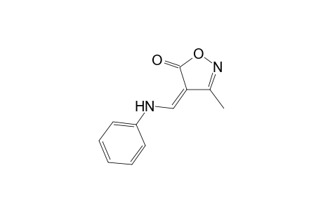 (4Z)-3-methyl-4-(phenylazanylmethylidene)-1,2-oxazol-5-one