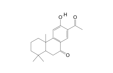 7-acetyl-6-hydroxy-1,1,4a-trimethyl-3,4,10,10a-tetrahydro-2H-phenanthren-9-one