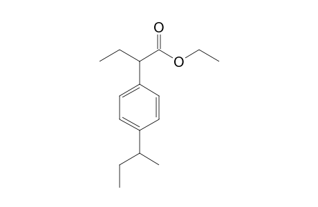 Ethyl 2-(4-sec-butylphenyl)butanoate