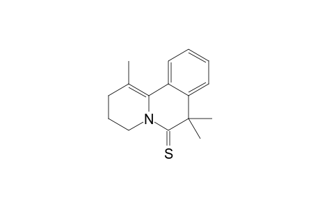 1,7,7-trimethyl-3,4-dihydro-2H-pyrido[2,1-a]isoquinoline-6-thione