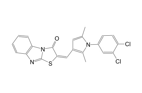 (2E)-2-{[1-(3,4-dichlorophenyl)-2,5-dimethyl-1H-pyrrol-3-yl]methylene}[1,3]thiazolo[3,2-a]benzimidazol-3(2H)-one