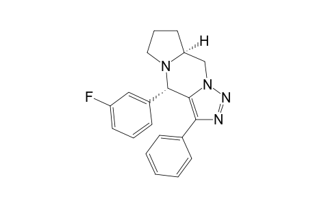 (4S,8aS)-4-(3-fluorophenyl)-3-phenyl-4,6,7,8,8a,9-hexahydropyrrolo[1,2-a][1,2,3]triazolo[1,5-d]pyrazine