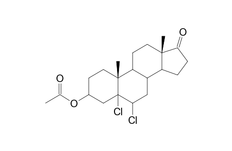 5,6-DICHLORO-17-OXOANDROSTAN-3-YL ACETATE