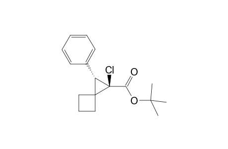 Spirohexane-1-carboxylic acid, 1-chloro-2-phenyl-, 1,1-dimethylethyl ester, cis-