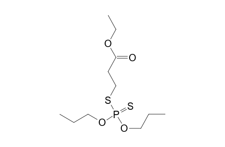 Phosphorodithioic acid, O,O-dipropyl S-ethylpropionate ester