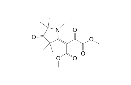 Dimethyl 2-oxo-3-[1',2',2',4',4'-pentamethyl-3'-oxopyrrolidin-5'-ylidene]butane-1,4-dioate