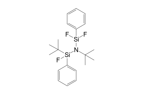 1,1,3-Trifluoro-2,3-di-tert-butyl-1,3-diphenyl-disilazane