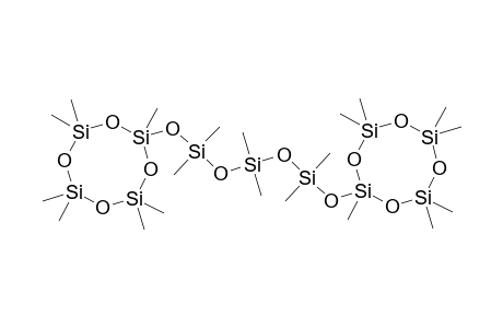 2-((5-[(2,4,4,6,6,8,8-Heptamethyl-1,3,5,7,2,4,6,8-tetraoxatetrasilocan-2-yl)oxy]-1,1,3,3,5,5-hexamethyltrisiloxanyl)oxy)-2,4,4,6,6,8,8-heptamethyl-1,3,5,7,2,4,6,8-tetraoxatetrasilocane