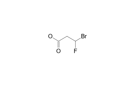 3-BROMO-3-FLUORO-PROPANOIC-ACID