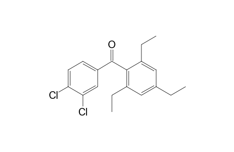 2,4,6-Triethyl-3',4'-dichlorobenzophenone or (3,4-dichlorophenyl)(2,4,6-triethylphenyl)methanone