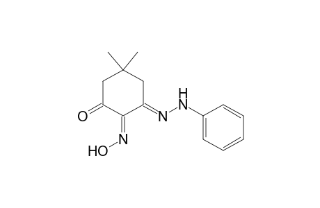 1,2,3-Cyclohexanetrione, 5,5-dimethyl-, 2-oxime 1-(phenylhydrazone)