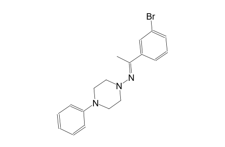1-piperazinamine, N-[(E)-1-(3-bromophenyl)ethylidene]-4-phenyl-