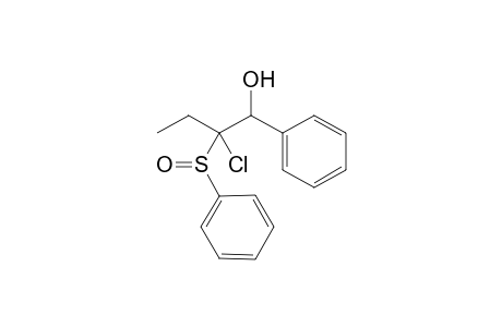 P-3-phenylsulfinyl-3-chloro-4-hydroxy-4-phenylbutane