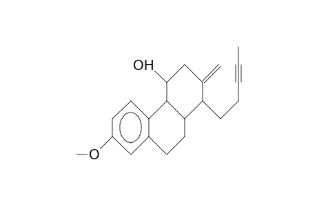 14-Hydroxy-5-methoxy-12-methylidene-11-(3-pentenyl)-tricyclo(8.4.0.0/2,7/)tetradeca-2(7),3,5-triene
