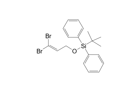 tert-Butyldiphenylsilyl-3,3-dibromoprop-2-en-1-yl ether