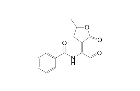 5-Methyl-3-[1'-benzamido-2'-oxoethylidene]-2,5-dihydrofuran-2-one
