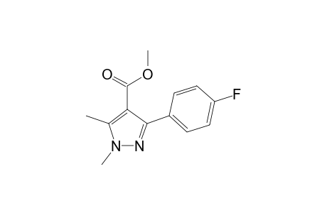 Methyl 3-(4-fluorophenyl)-1,5-dimethyl-1H-pyrazole-4-carboxylate