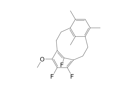 anti-4,5,8-trifluoro-6-methoxy-12,14,16-trimethyl(2.2)metacyclophane