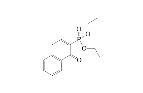 1-Benzoyl-1-(diethylphosphonyl)prop-1-ene