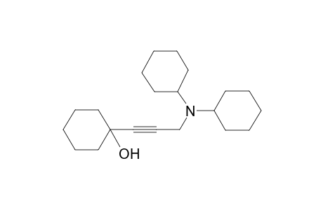 1-[3-(dicyclohexylamino)-1-propynyl]cyclohexanol