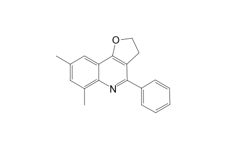 2,3-Dihydro-6,8-dimethyl-4-phenylfuro[3,2-c]quinoline