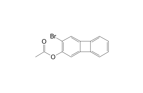 2-Biphenylenol, 3-bromo-, acetate
