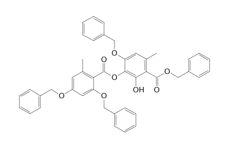 Benzyl 4-benzyloxy-3-(2',4'-dibenzyloxy-6'-methylbenzoyloxy)-2-hydroxy-6-methylbenzoate