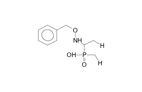 1-BENZYLOXYAMINOETHYL(METHYL)PHOSPHINIC ACID