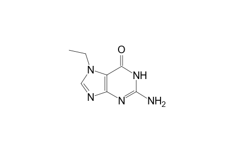 2-Amino-7-ethyl-1,7-dihydro-6H-purin-6-one