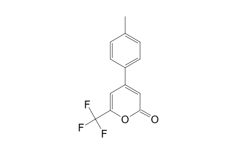 4-(4-Tolyl)-6-(trifluoromethyl)-2H-pyran-2-one