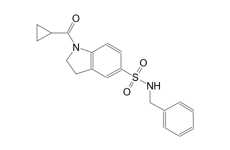 N-benzyl-1-(cyclopropylcarbonyl)-5-indolinesulfonamide