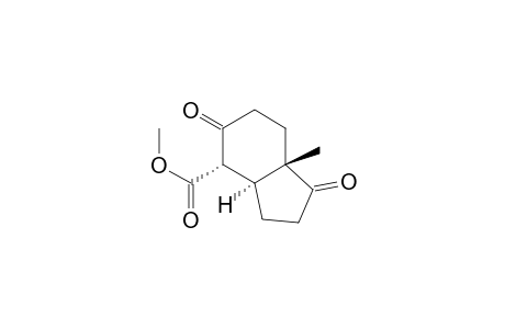 (3aS,4S,7aS)-1,5-diketo-7a-methyl-2,3,3a,4,6,7-hexahydroindene-4-carboxylic acid methyl ester