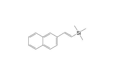 (E)-2-(2-Trimethylsilylethenyl)naphthalene