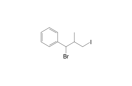 1-Bromo-3-iodo-2-methyl-1-phenylpropane