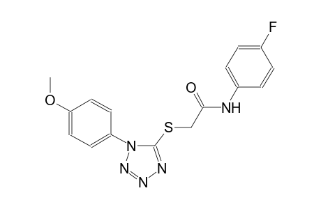 N-(4-fluorophenyl)-2-{[1-(4-methoxyphenyl)-1H-tetraazol-5-yl]sulfanyl}acetamide