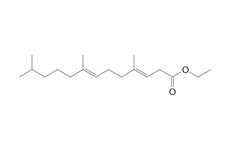 4,8,12-Trimethyl-(E,E)-3,7-tridecadienoic acid, ethyl ester