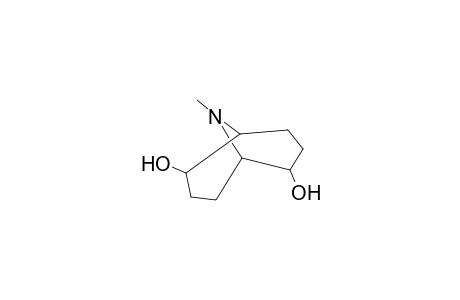 9-Azabicyclo[3.3.1]nonane-2,6-diol, 9-methyl-, (endo,endo)-