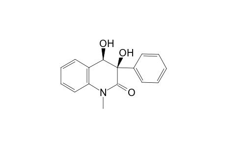 cis-3,4-Dihydro-3,4-dihydroxy-1-methyl-3-phenylquinolin-2(1H)-one