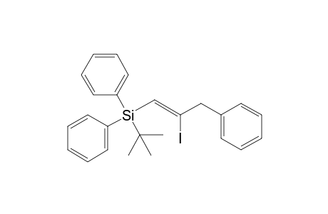 (Z)-1-tert-BUTYL-(DIPHENYL)-SILYL-2-IODO-3-PHENYL-PROP-1-ENE