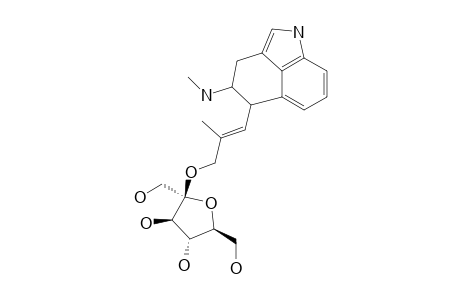 CHANOCLAVINE-I-O-BETA-D-FRUCTOFURANOSIDE