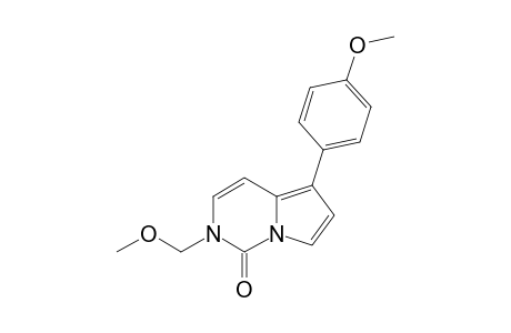 2-(methoxymethyl)-5-(4-methoxyphenyl)-1-pyrrolo[1,2-c]pyrimidinone