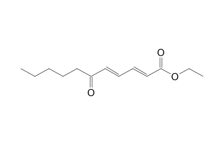 (2E,4E)-6-ketoundeca-2,4-dienoic acid ethyl ester