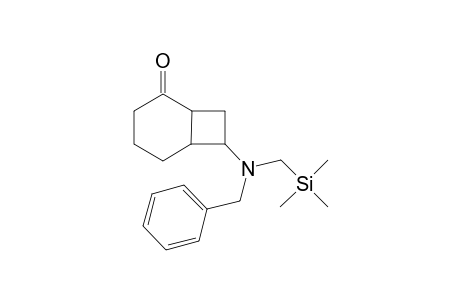 7-[(N-Benzyl-N-(trimethylsilyl)methyl)amino]bicyclo[4.2.0]octan-2-one