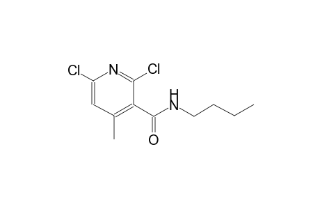 3-pyridinecarboxamide, N-butyl-2,6-dichloro-4-methyl-